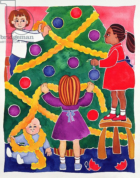 Decorating the Christmas Tree 2