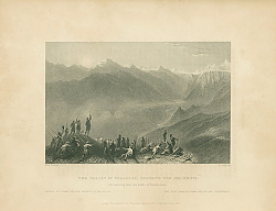 Постер The Valley of Prajelas, Opposite the Col-Du-Pis (The Morning after the Battle of Salabertrann)
