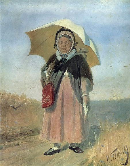 К Троице-Сергию. 1870