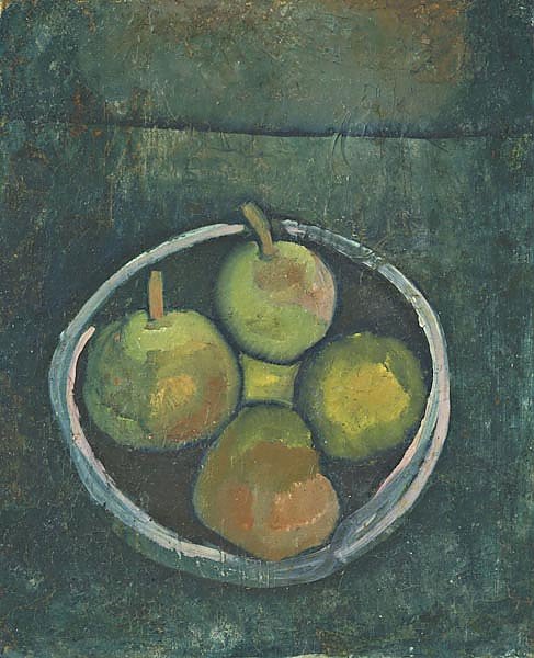 Still Life with Four Apples