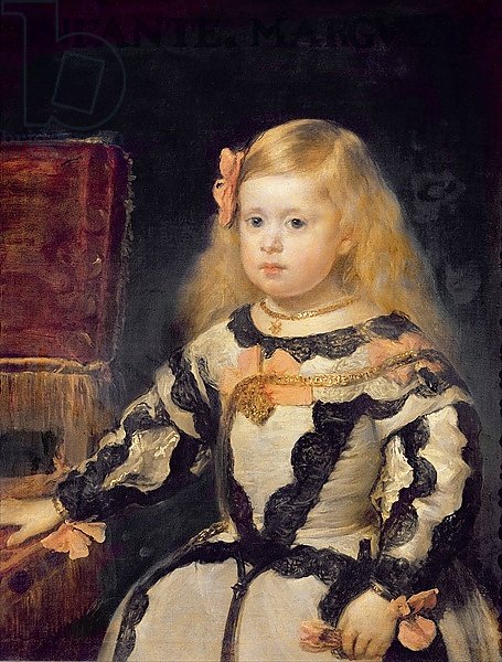 Portrait of the Infanta Maria Marguerita 1654