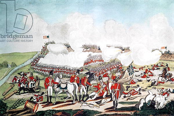 The Battle of New Orleans and the Death of Major General Packenham, 8th January 1815