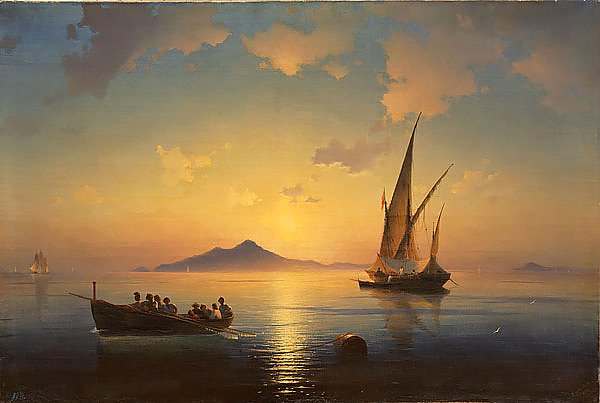 Неаполитанский залив. 1841