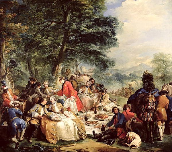 The Hunt Lunch, 1737