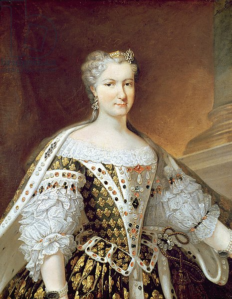 Portrait of Maria Leszczynska, Queen of France and Navarre