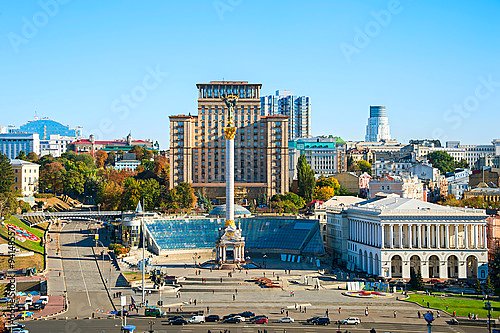 Украина, Киев. Площадь Независимости