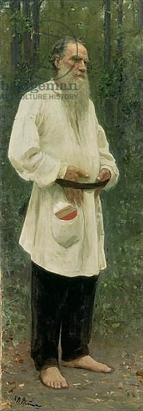 Portrait of Lev Tolstoy 1901
