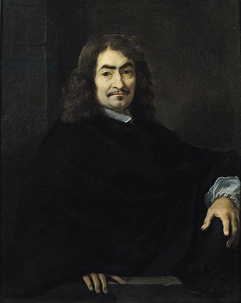 Portrait, presumed to be Rene Descartes