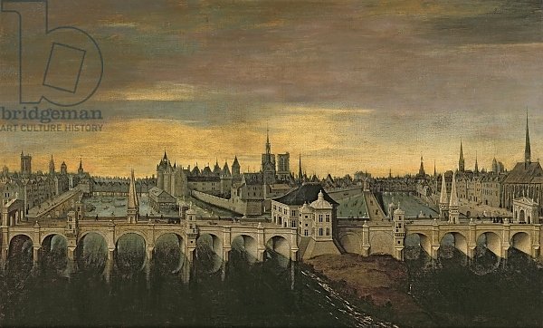 Design for the Construction of the Pont-Neuf, c.1577