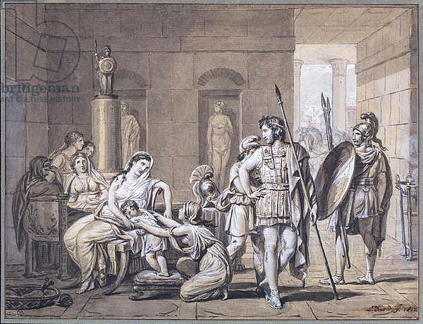 The Departure of Hector, c.1812