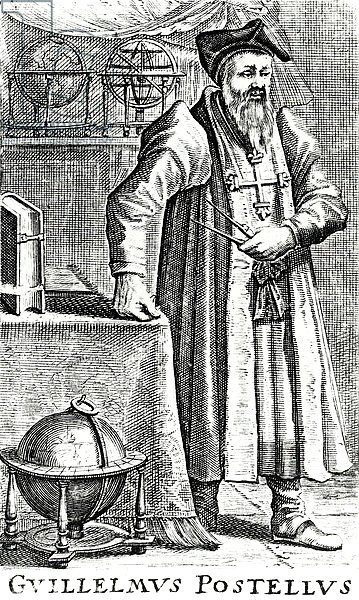 Guillelmus Postellus, 17th Century