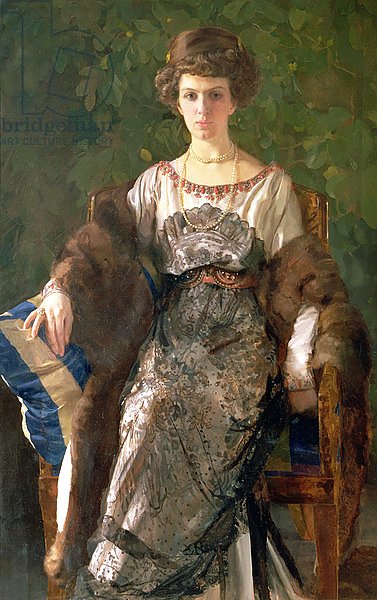 Portrait of Ewfimia Nosova, 1911