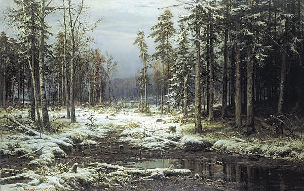 Первый снег. 1875