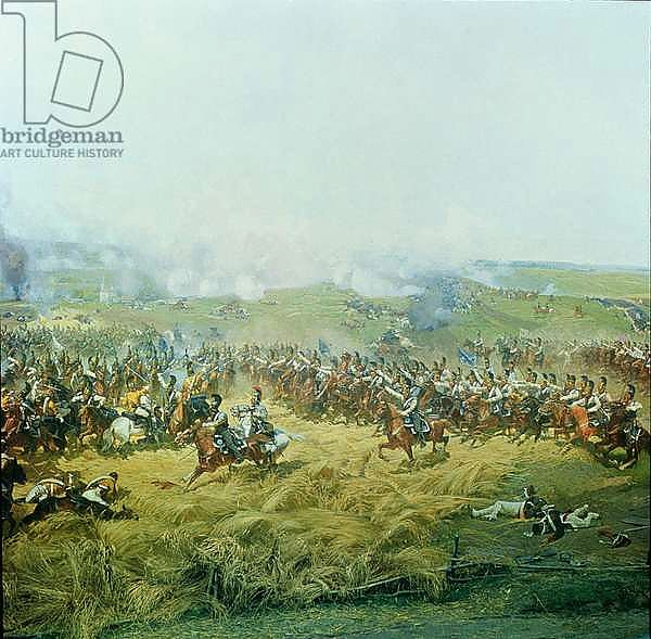 The Rayevsky Batter, detail from the Battle of Borodino in 1812