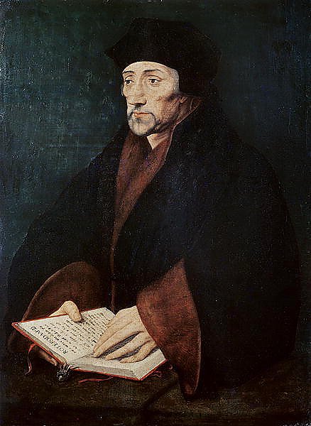 Portrait of Desiderius Erasmus of Rotterdam