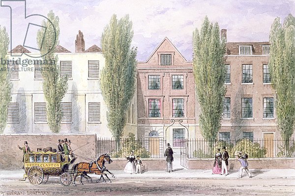 Fisher's House, Lower Street, Islington, 1838