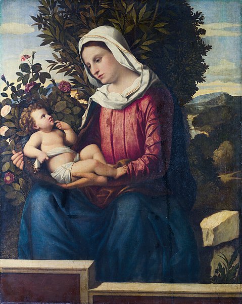 Дева Мария с младенцем 6