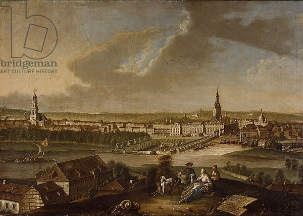 View over Potsdam from Brauhausberg, 1772
