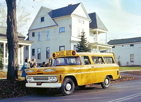 Chevrolet Suburban School Bus '1959