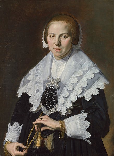 Портрет женщины с веером