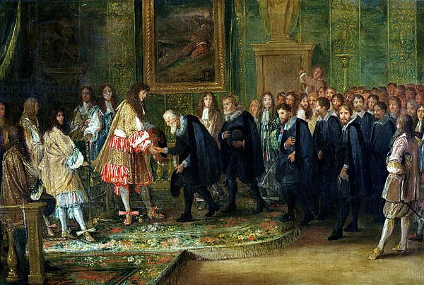 The Reception of the Ambassadors of the Thirteen Swiss Cantons, 1664