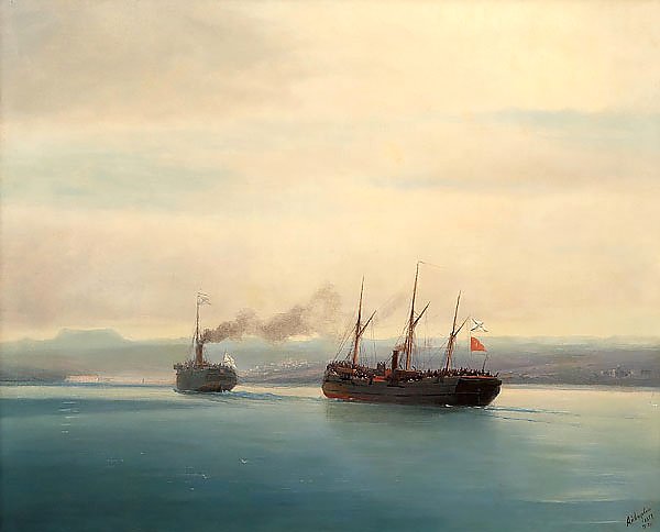 Захват турецкого крейсера Мерсина