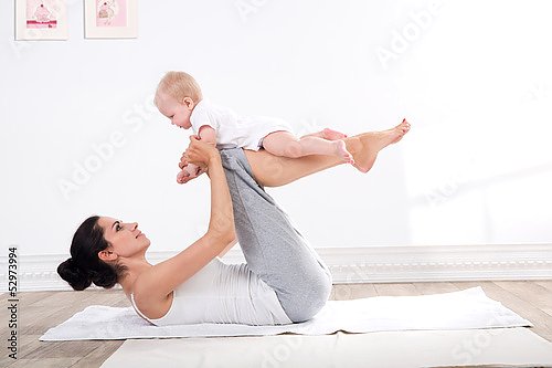 Гимнастика для мамы и малыша