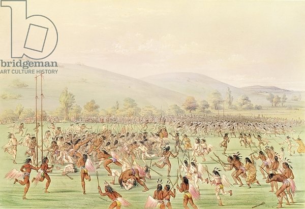 The Indian Ball Game, c.1832