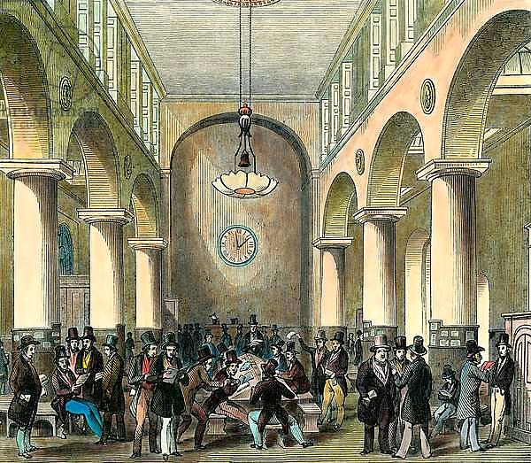 Лондонская фондовая биржа, 19 век