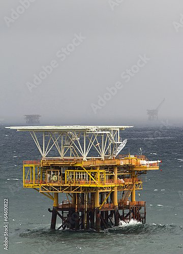 Нефтяная платформа в Южно-Китайском море