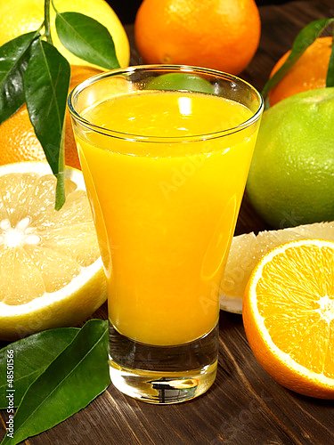 Постер Апельсиновый сок 3