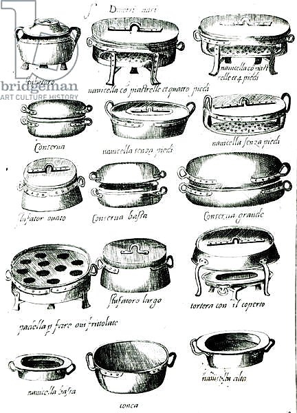 Various Cooking Vessels, 1570