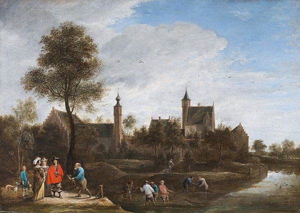 Вид на местечко рядом с Антверпеном