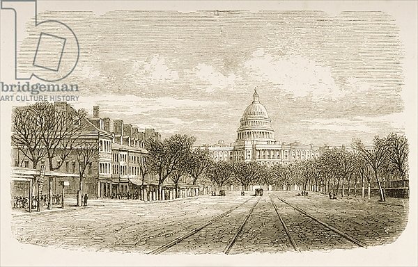 The Capitol building, Washington DC, c.1880