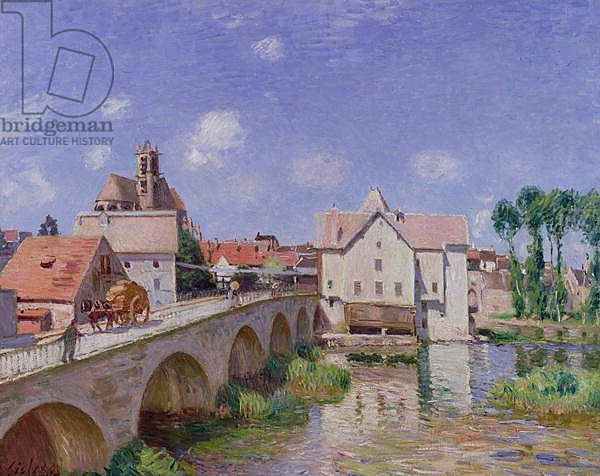 The Bridge at Moret, 1893