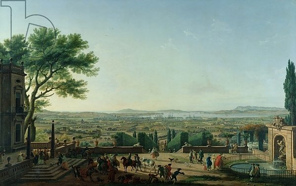 City and Port of Toulon, 1756