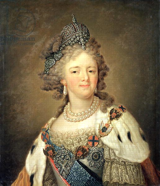 Portrait of Empress Maria Fyodorovna