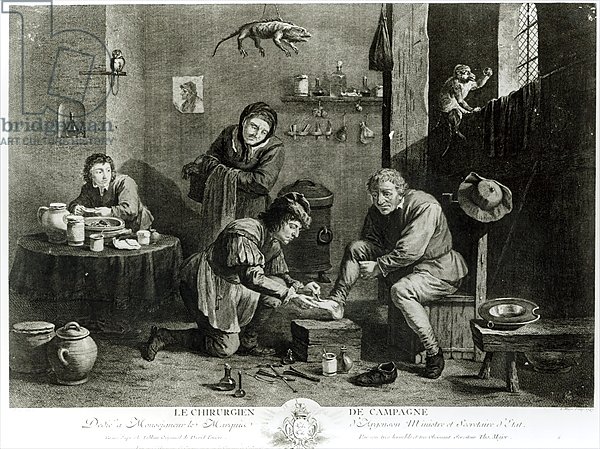 The Country Surgeon, engraved by Thomas Major 1747
