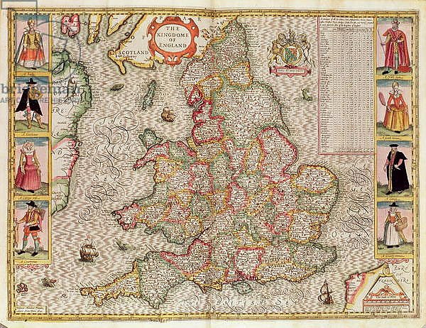 The Kingdome of England, 1611-12