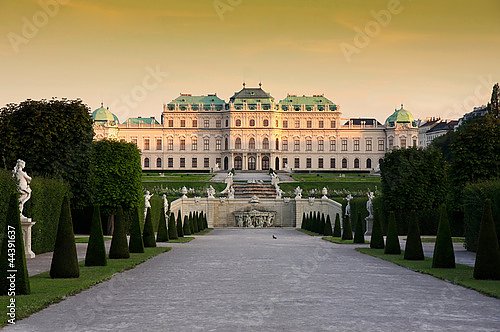 Австрия, Вена, дворец Бельведер