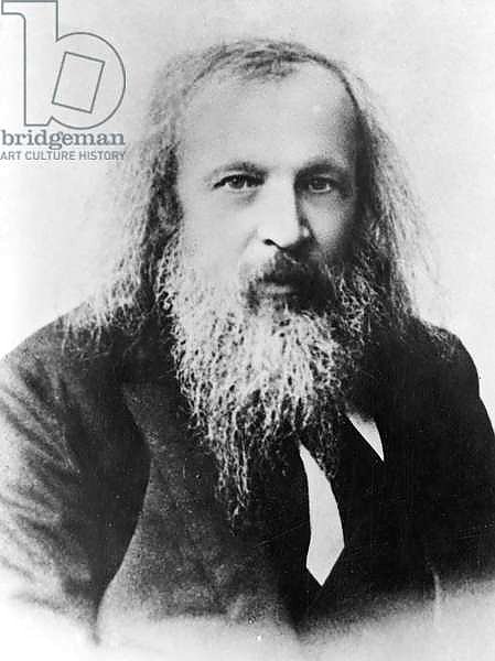 Dimitri Ivanovich Mendeleev, 1834 - 1907, Famous Russian Chemist. 2
