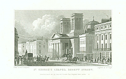 Постер St. Georges Chapel, Regent Street