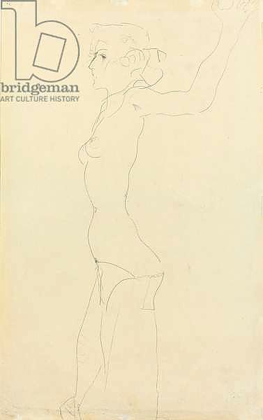 Female Nude; Madchenakt, 1911 1