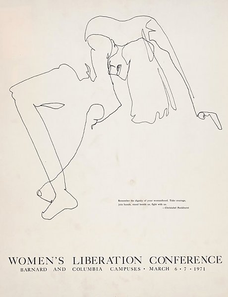 Women’s liberation conference, Barnard and Columbia campuses, March 6 and 7, 1971