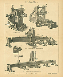 Постер Hobelmaschinen (обработка металла)