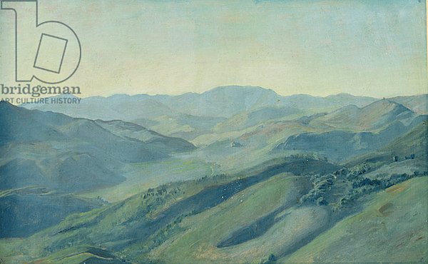 View of the countryside in the Tyrol, c.1842
