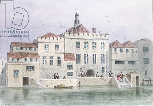 View of Old Fishmongers Hall, 1650