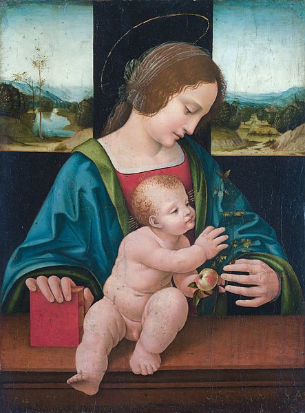 Дева Мария и младенец 6