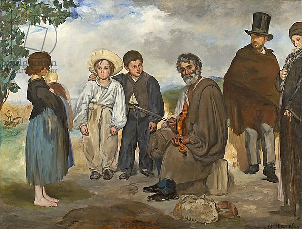 The Old Musician, 1862