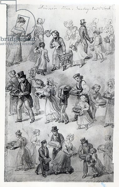 Delivering Dinner, 1841